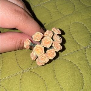 Elegant Light Pink Mini Rose Cluster